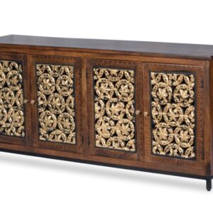 4 DOOR CARVED SIDEBOARD