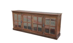 4 GLASS DOOR CABINET